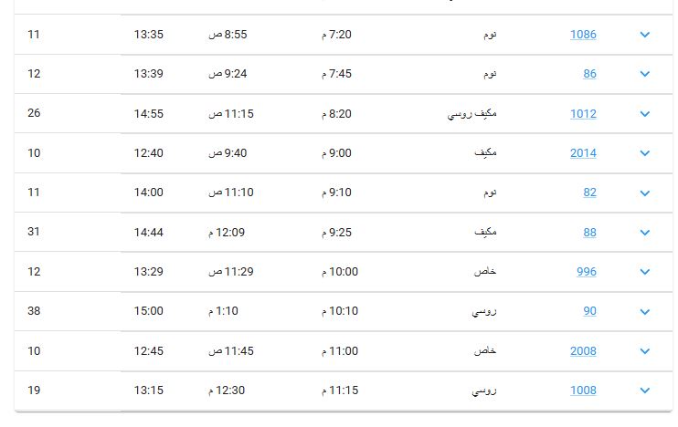 مواعيد قطارات VIp القاهرة اسوان